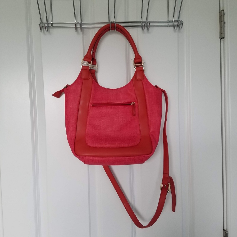 NWOT Bright red cross body bag - Picture 4 of 8